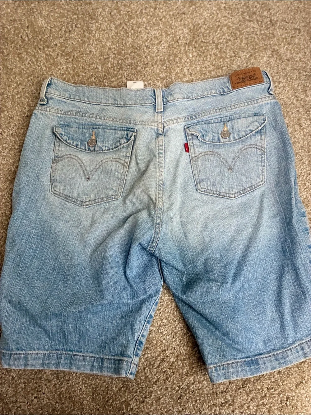 Levi's Light Blue Men's Denim Jean Shorts